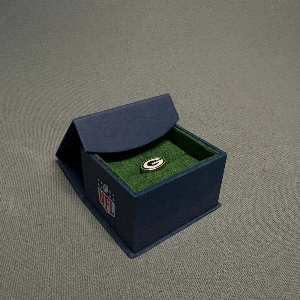 NFL Green Bay Packers Cufflinks‎ Nordstrom In Box Football Gift Mens